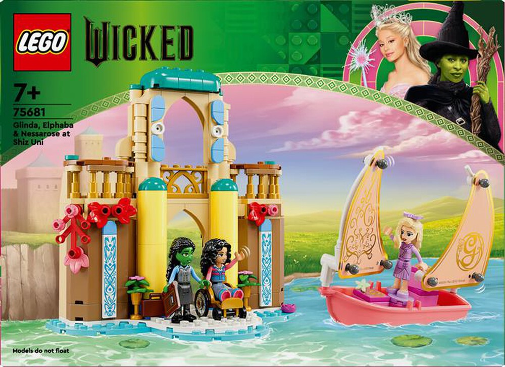 "LEGO - WICKED Glinda, Elphaba e Nessarose all’Unive-75681"
