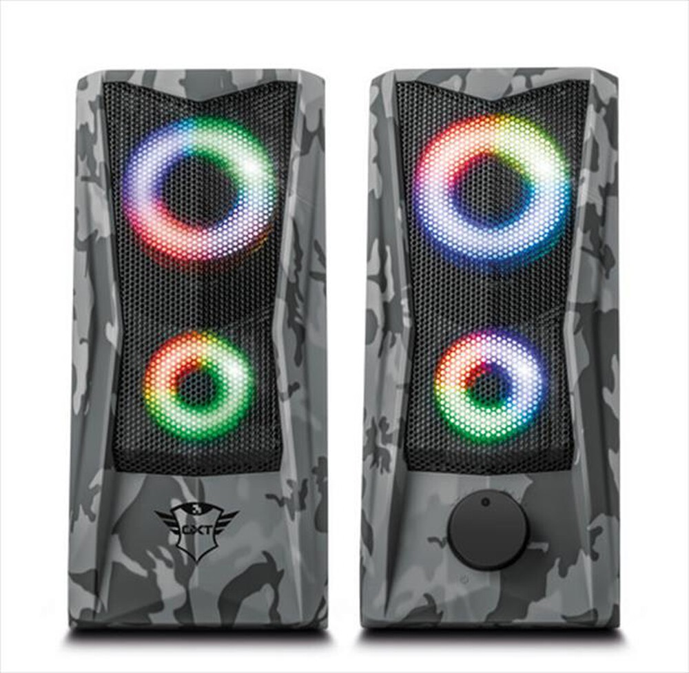 "TRUST - GXT 606 JAVV RGB 2.0 SPEAKER SET-Camouflage"