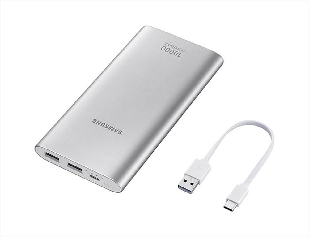 "SAMSUNG - BATTERY PACK (TYPE-C) SILVER-GRIGIO"