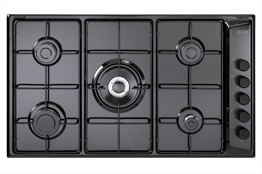 "DE LONGHI - Piano cottura a gas FLN 59 DD 86cm-Nero"