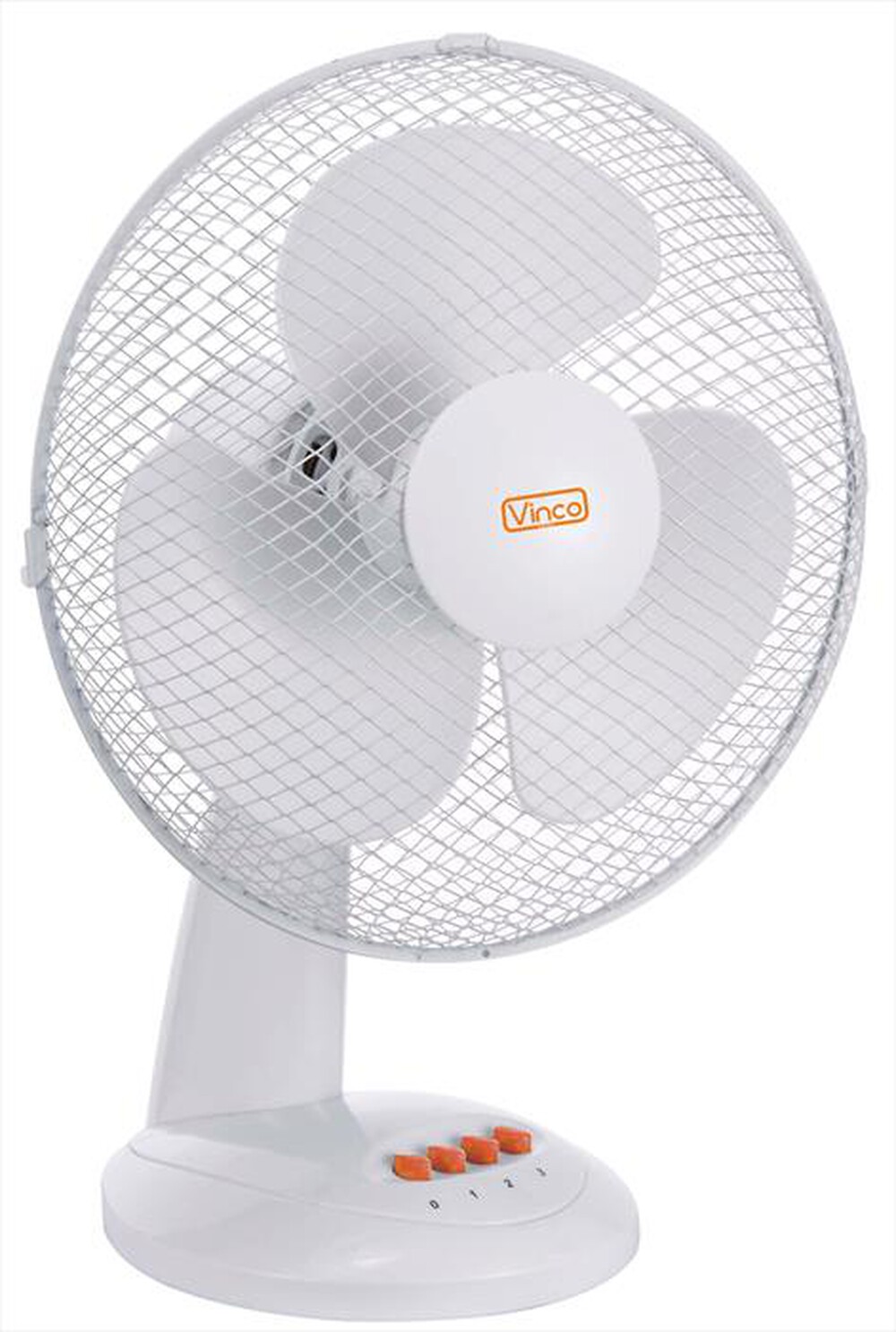 "VINCO - Ventilatore da tavolo 40 cm 70602-Bianco"