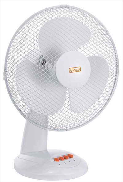 VINCO - Ventilatore da tavolo 40 cm 70602-Bianco