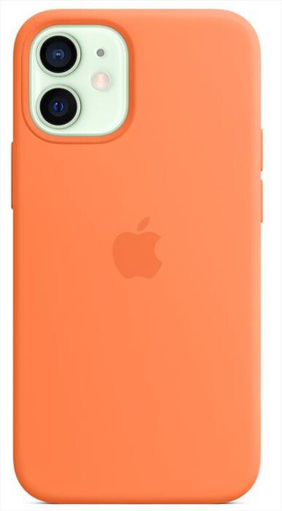 APPLE - Custodia MagSafe in silicone per iPhone 12 Mini-Kumquat