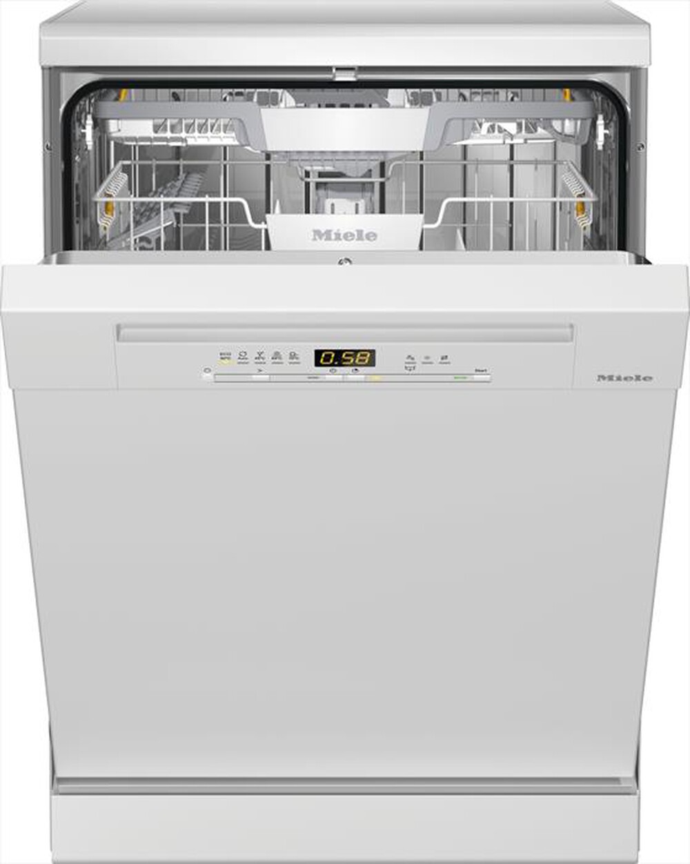 "MIELE - Lavastoviglie G 5210 SC BRWS Classe C 14 coperti-Bianco brillante"