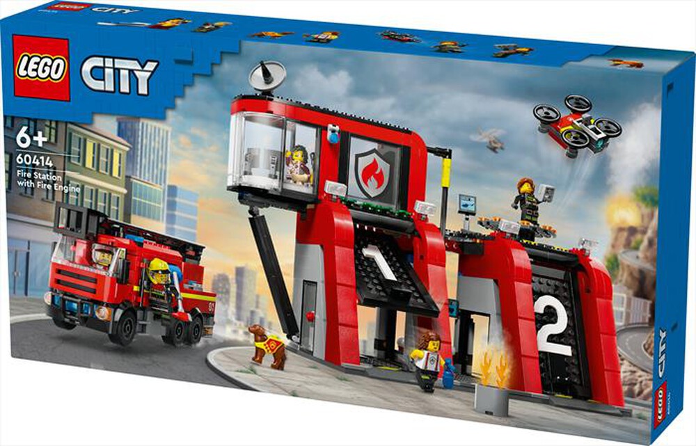 Immagine del prodotto LEGO - CITY Fire Caserma dei pompieri e autopompa 60414