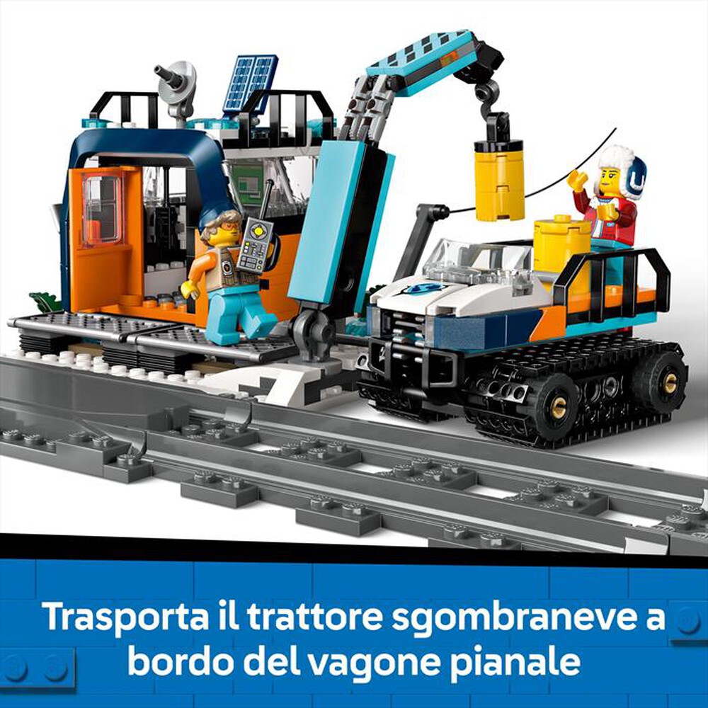 "LEGO - TRENO ESPRESSO ARTICO DEGLI ESPLORATORI-,"