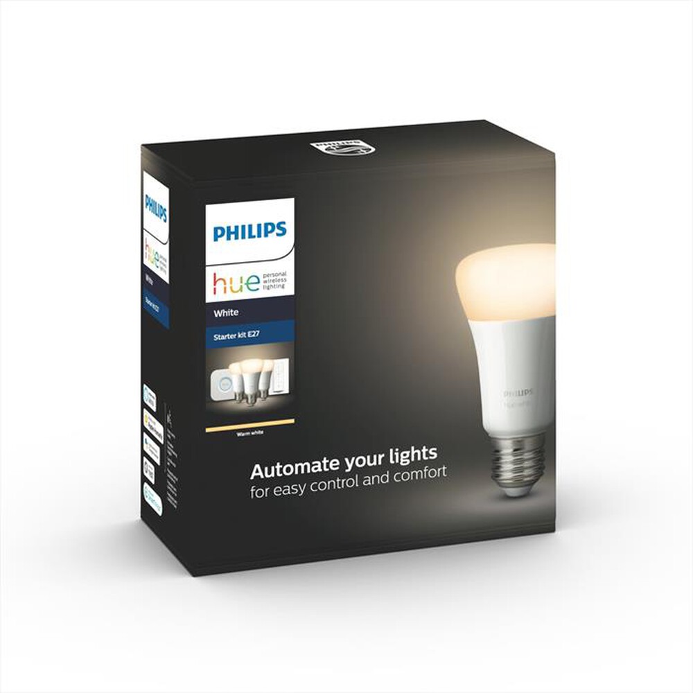 "PHILIPS - PHILIPS HUE WHITE STARTER KIT-Bianco"