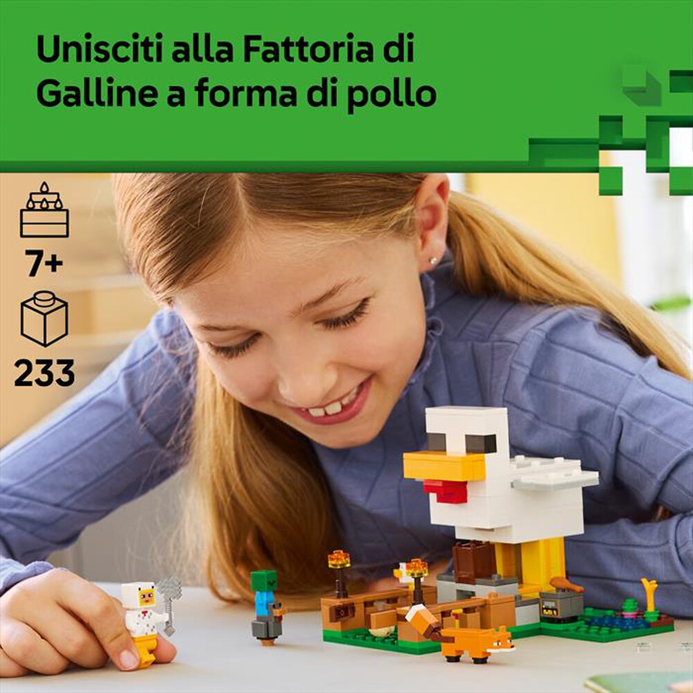 Immagine del prodotto LEGO - MINECRAFT Fattoria di galline 21585