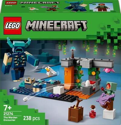 LEGO - MINECRAFT L&rsquo;incontro con il Sorvegliante 21274