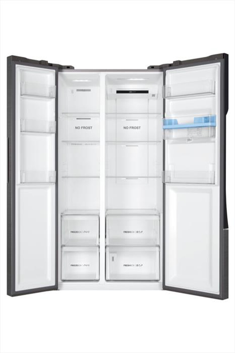 "HAIER - Frigorifero side by side HSR3918EWPG ClasseE 521lt-Argento"