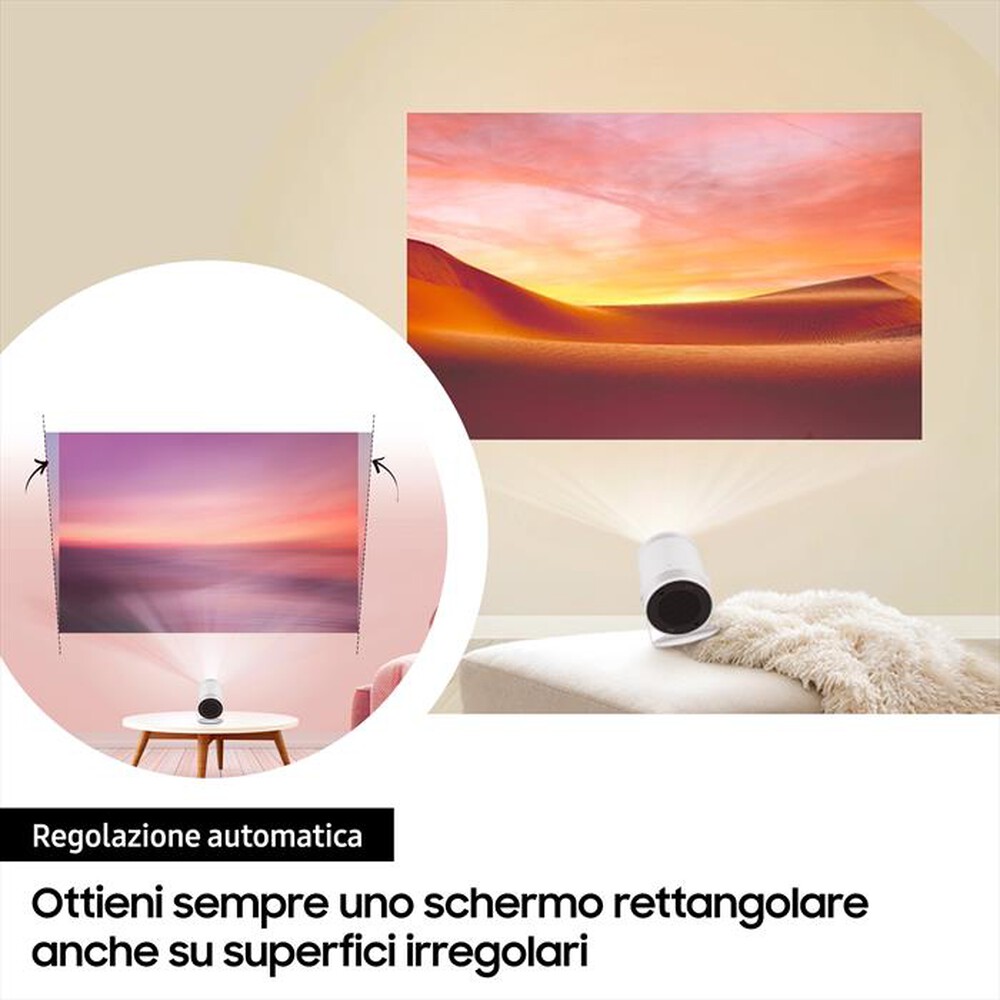 "SAMSUNG - Videoproiettore Freestyle SP-LSP3BLAXXE-White"