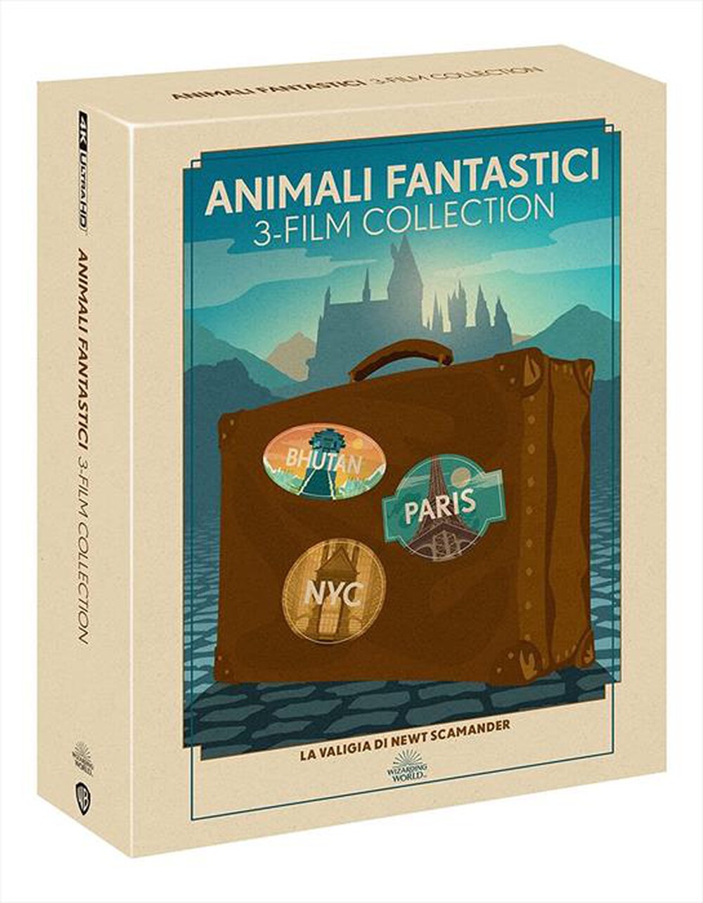 "WARNER HOME VIDEO - Animali Fantastici 3 Film Collection (Travel Art"