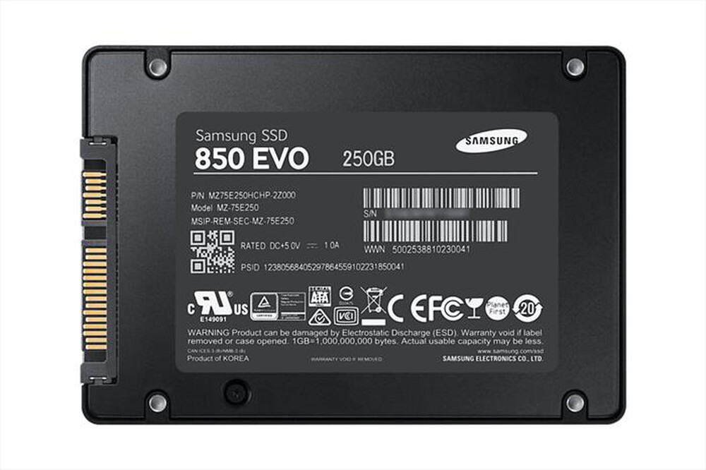 Immagine del prodotto SAMSUNG - SSD Evo 850 250Gb-BLACK