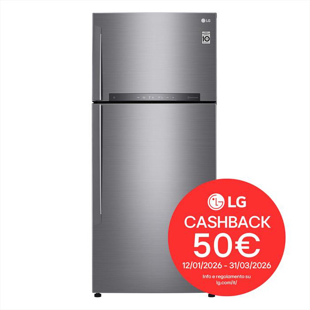 Immagine del prodotto LG - Frigorifero 2 porte GTB744PZHED Classe E 506L-Platino