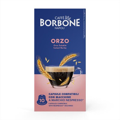 CAFFE BORBONE - Espresso d'Orzo - Comp. NESPRESSO 10 Pz