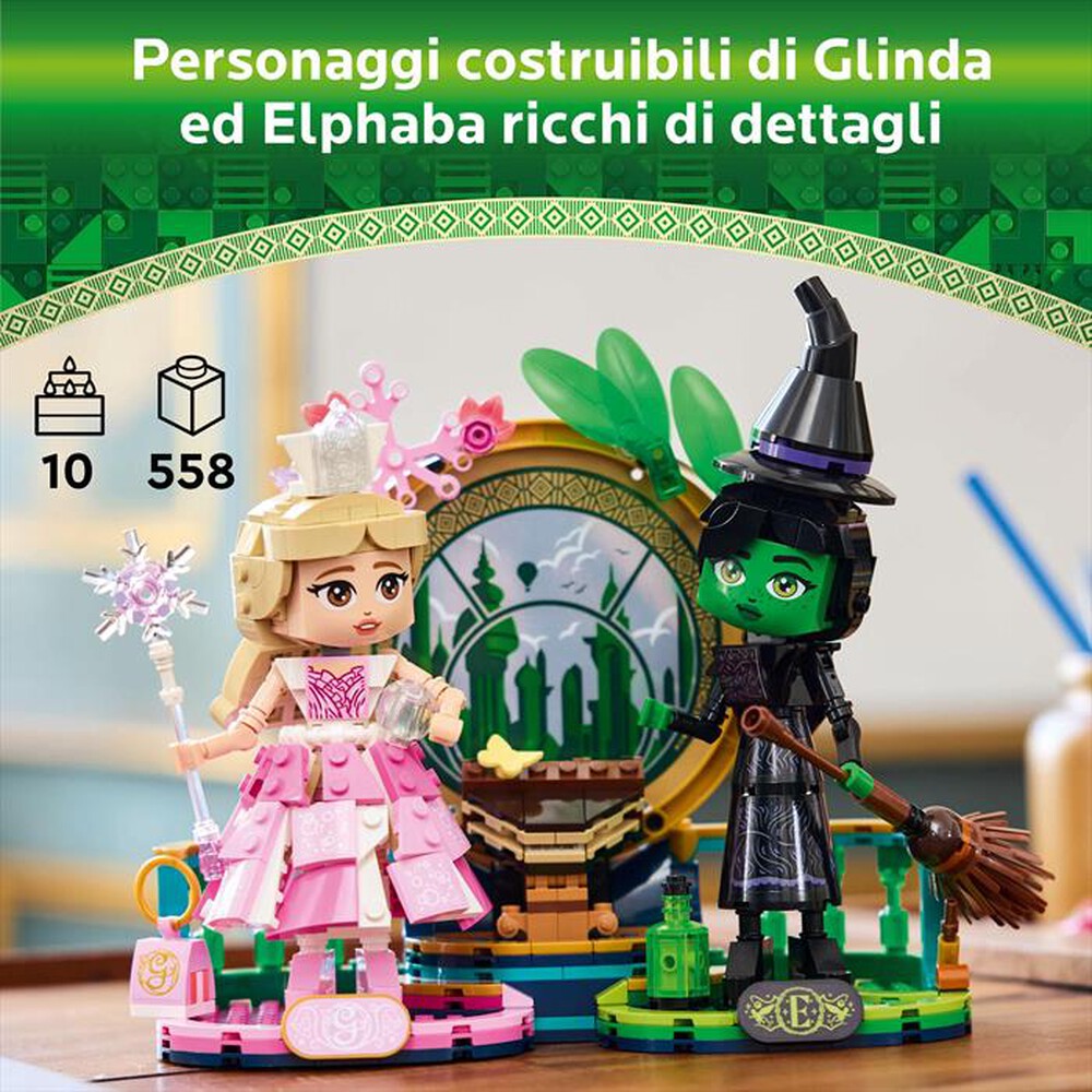 "LEGO - WICKED Personaggi di Elphaba e Glinda - 75682"