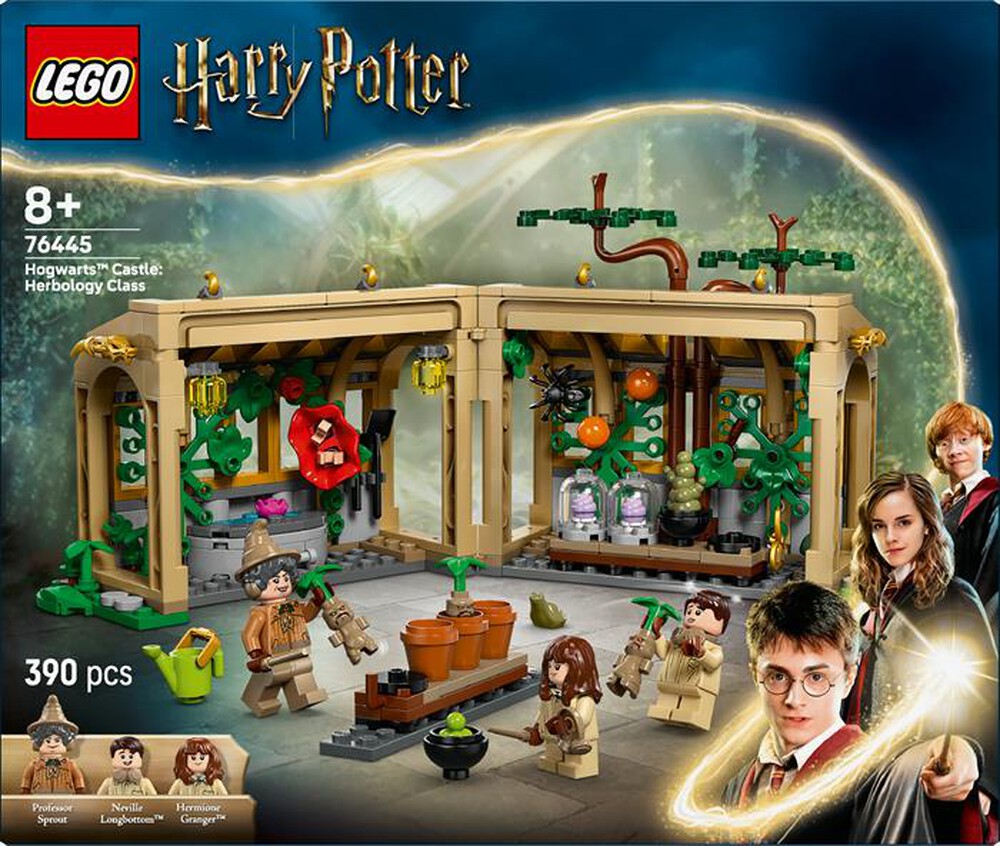 "LEGO - 76445 CASTELLO DI HOGWARTS: LEZIONE DI ERBOLOGIA-,"