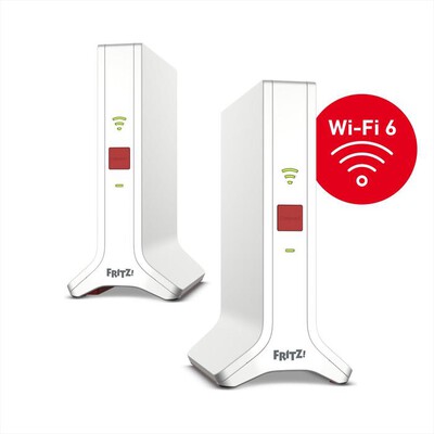 FRITZ! - MESH WI-FI SET 4200 2-PACK-bianco/rosso