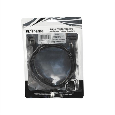 XTREME - 30703 - Cavo per stampanti USB-NERO