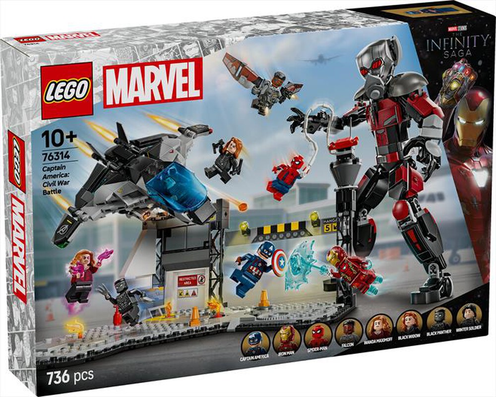 Immagine del prodotto LEGO - SUPER HEROES Captain America: Civil War 76314