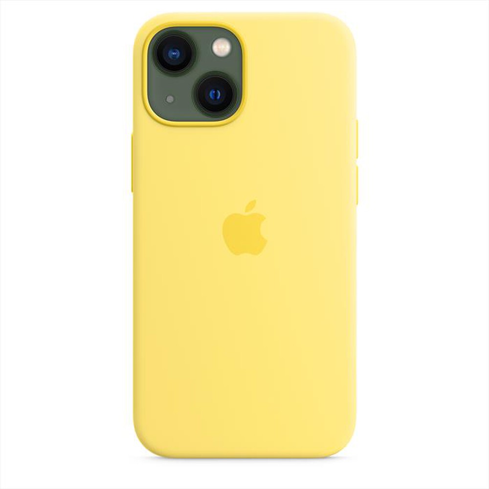 "APPLE - COVER PER IPHONE 13 MINI IN SILICONE CON MAGSAFE-Scorza di Limone"