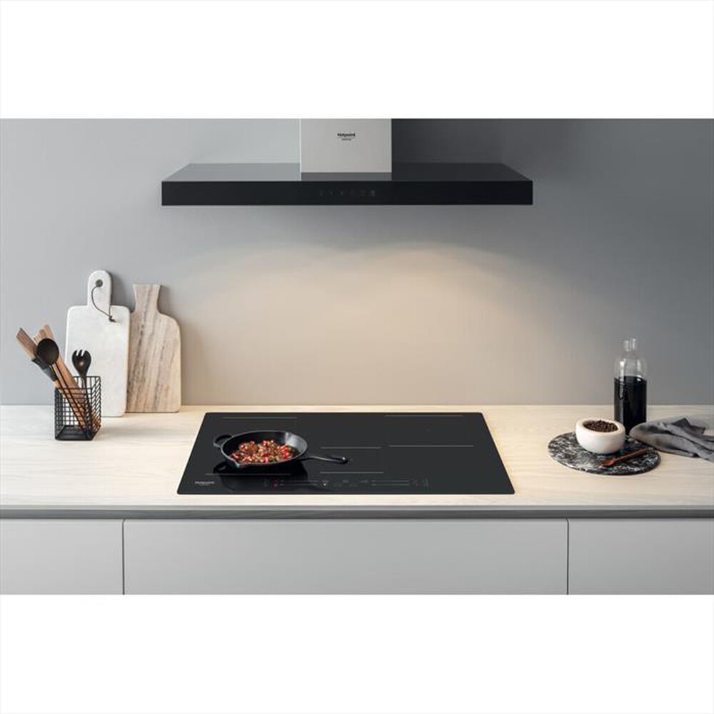 "HOTPOINT ARISTON - Piano induzione HS 1677C NE 77 cm-Nero"