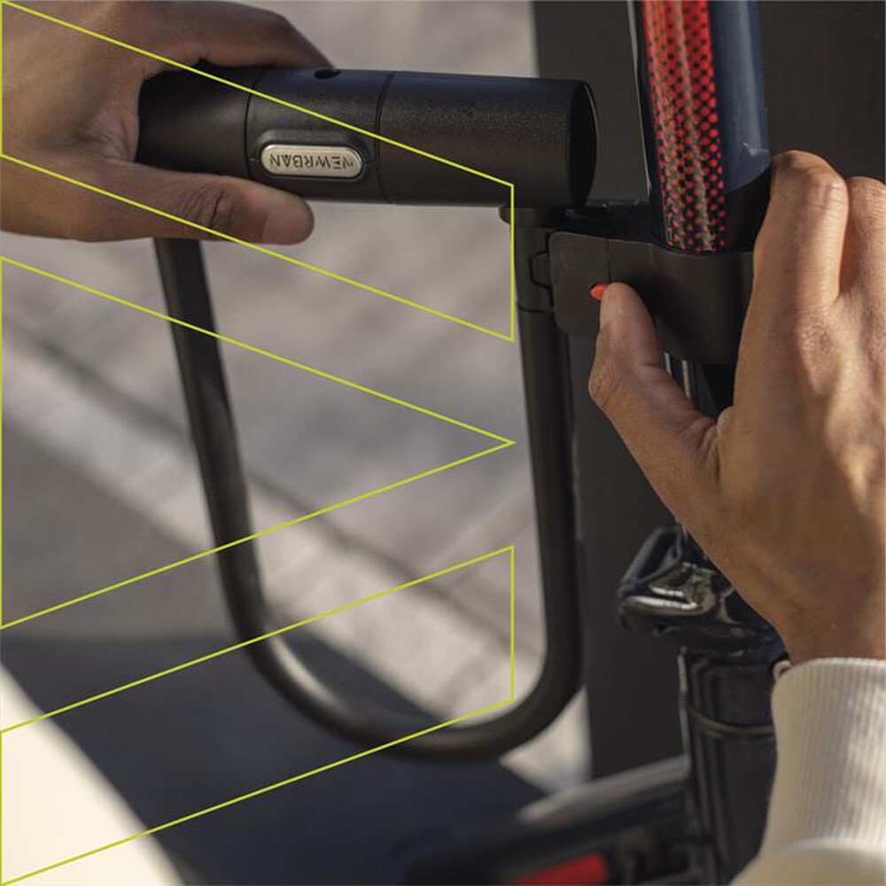 Immagine del prodotto NEWRBAN - Lucchetto extra strong e resistente NEWMLOCKUK-Nero