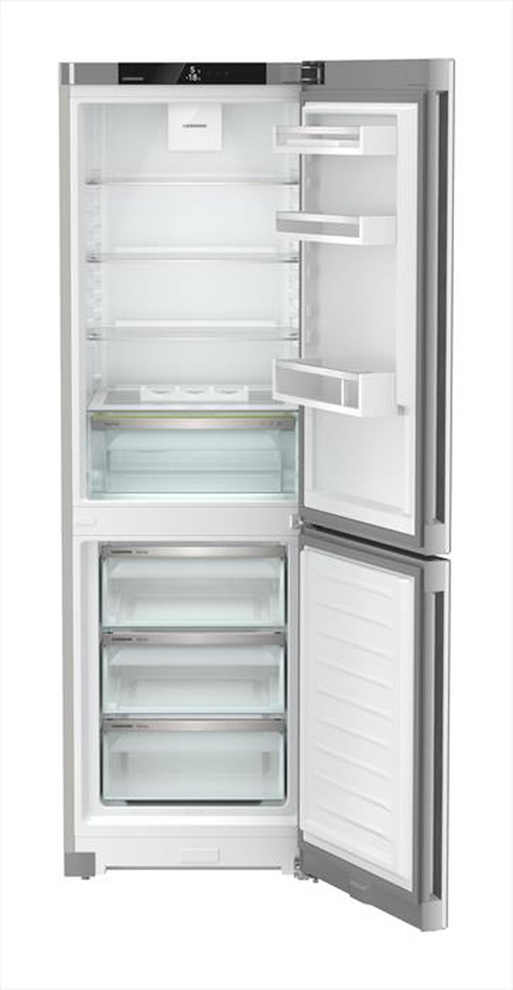 "LIEBHERR - Frigorifero combinato CNSFD 5203-22 Classe D 330lt-SteelFinish / Silver"