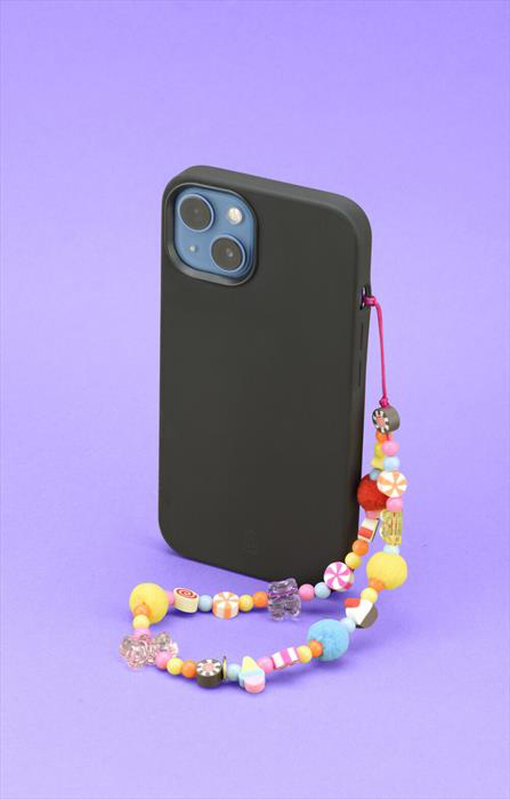 "CELLULARLINE - Laccetto colorato PHONE STRAP SWEET - UNIVERSALE-Multicolour"