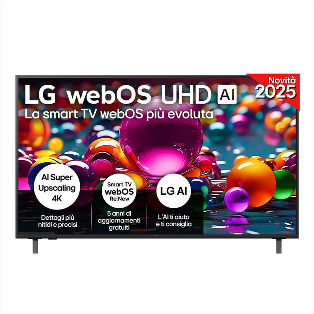 LG - Smart TV LED UHD 4K 55" 55UA75006LA-Nero