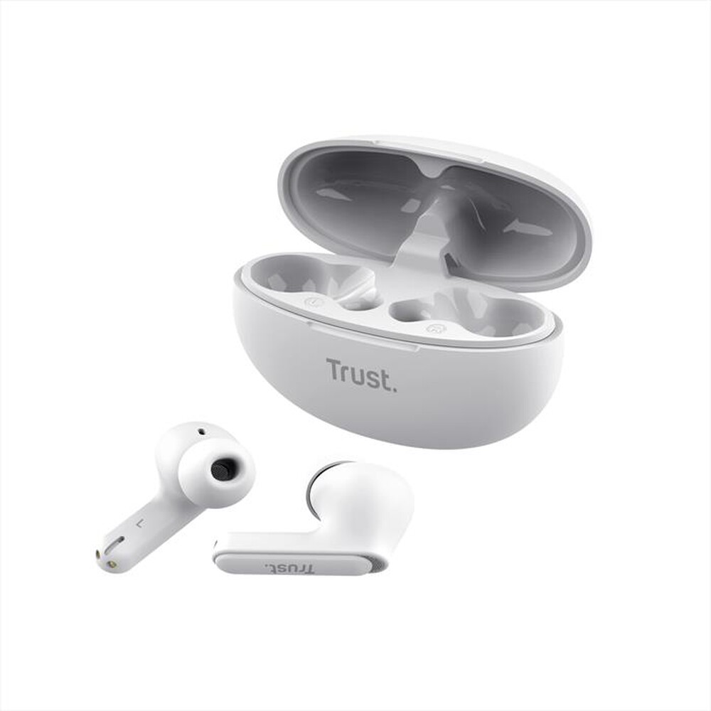 "TRUST - Auricolare bluetooth YAVI ENC-White"