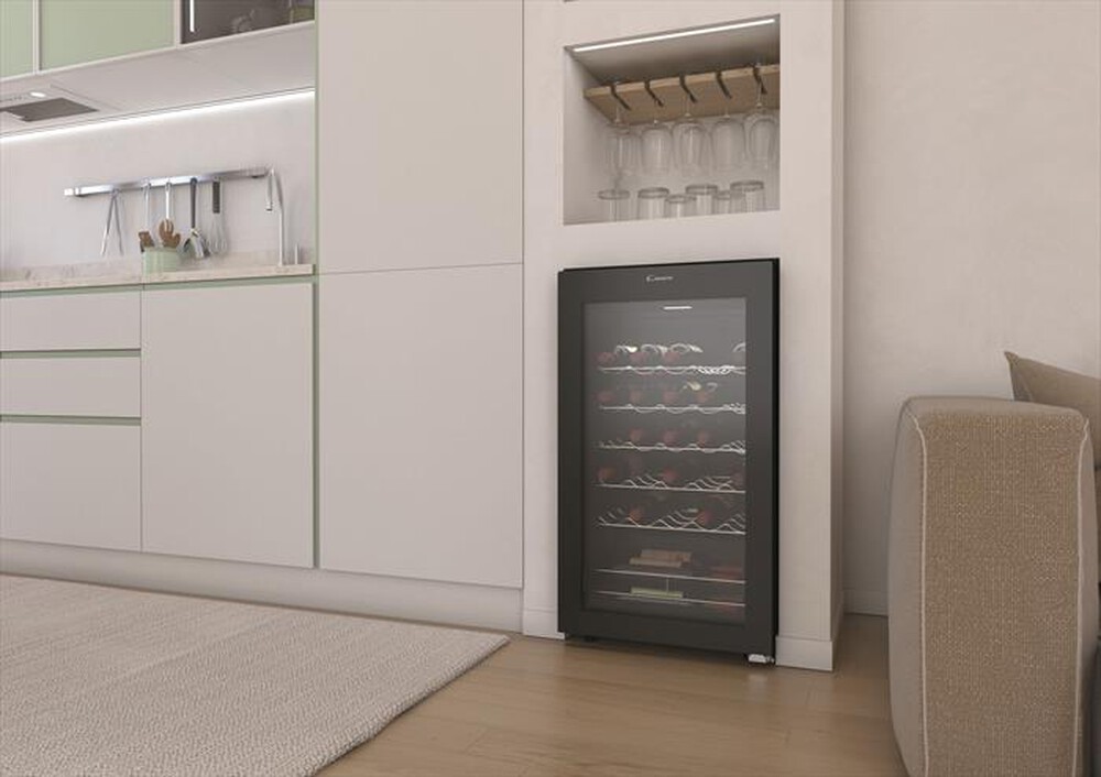 Immagine del prodotto CANDY - Cantinetta CWC033M Classe G 33 bottiglie-Nero