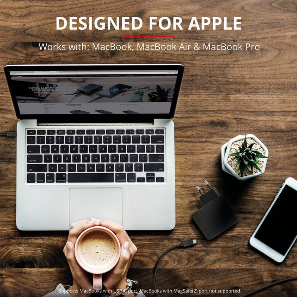 Immagine del prodotto TRUST - MAXO APPLE 61W USB-C LAPTOP CHARGER-Black