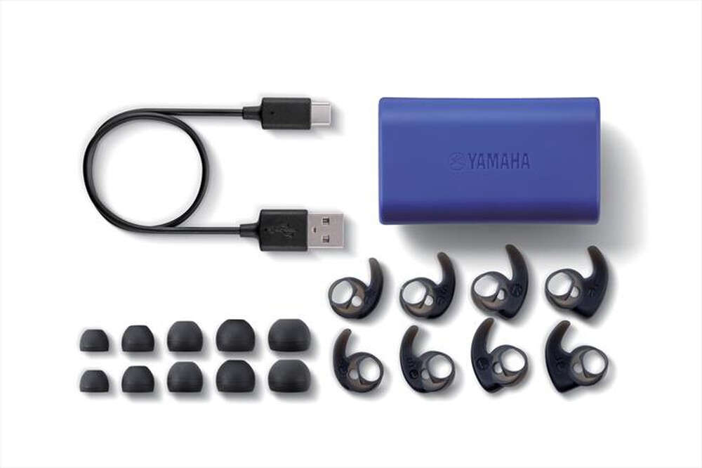 "YAMAHA - Auricolari Bluetooth TW-ES5ABU-Blue"