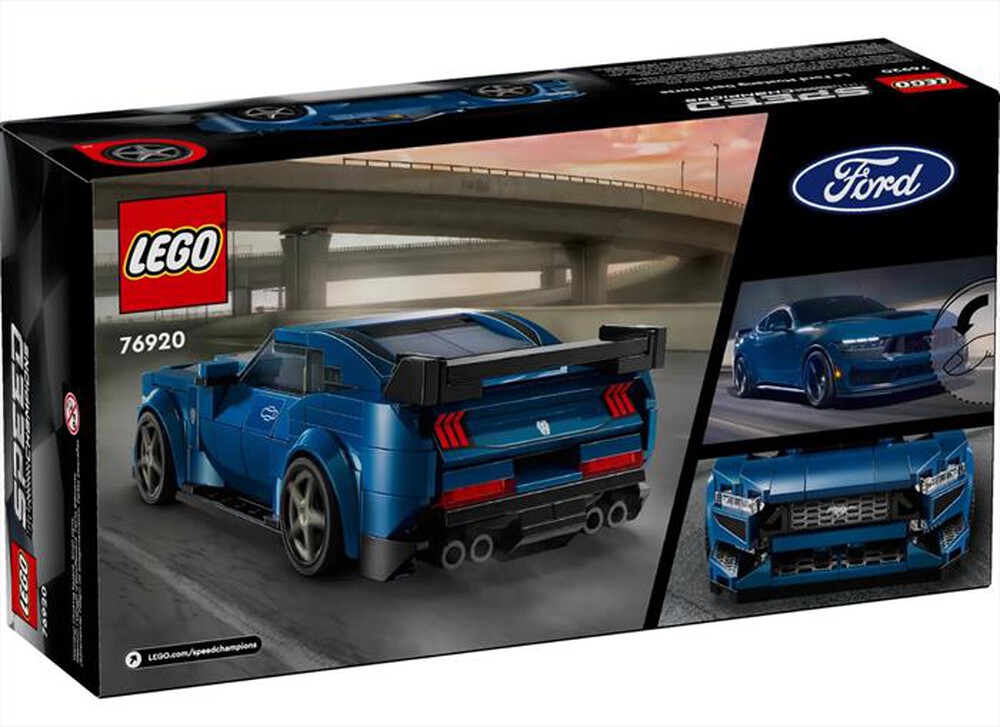 Immagine del prodotto LEGO - SPEED Auto sportiva Ford Mustang Dark Horse -76920-Multicolore