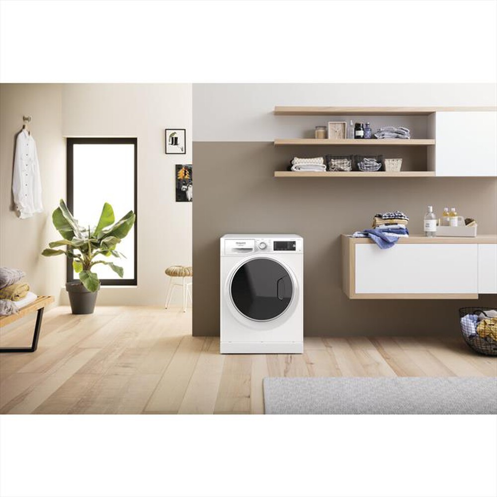 "HOTPOINT ARISTON - Lavatrice ACTIVE 20 NWBT 1045 WDAD IT N 10 Kg - B-Bianco"