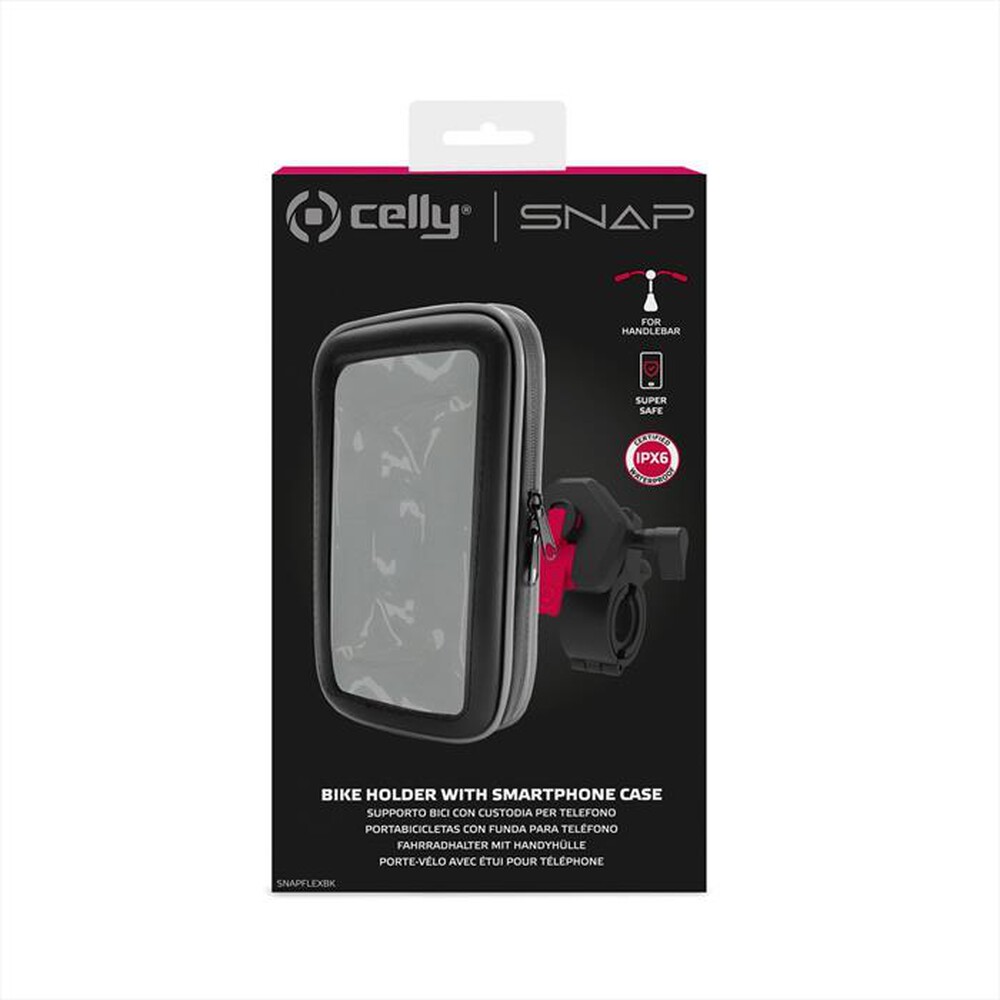 Immagine del prodotto CELLY - SUPPORTO BICI UNIVERSALE PER TELEFONO-NERO
