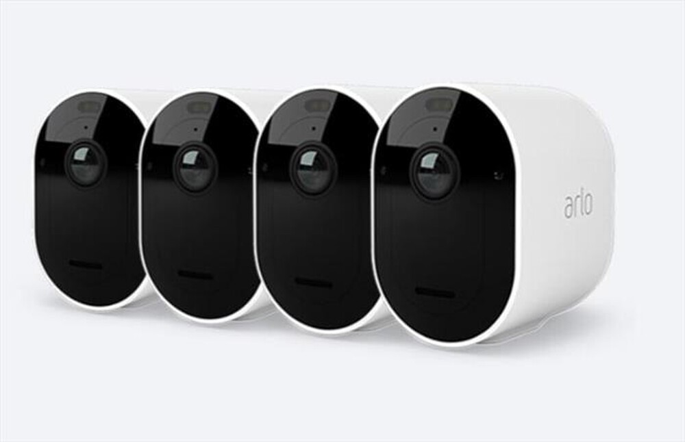 "ARLO - Videocamera di sicurezza Wifi PRO 5 PACK DA 4-WHITE"