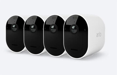 ARLO - Videocamera di sicurezza Wifi PRO 5 PACK DA 4-WHITE