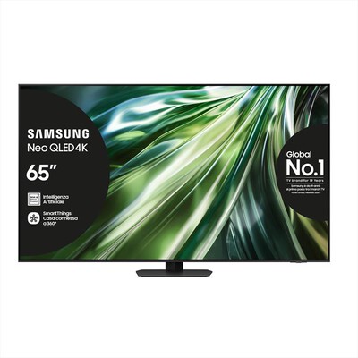 SAMSUNG - Smart TV 65” QE65QN90DATXZT Neo QLED 4K Mini LED-Titan Black