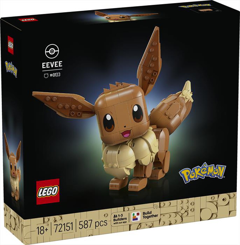 Immagine del prodotto LEGO - POKEMON EEVEE - 72151-Multicolore