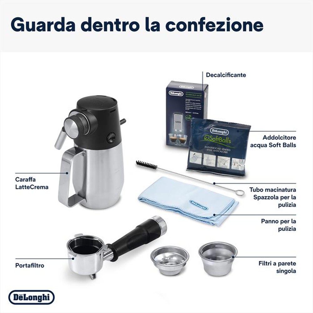Immagine del prodotto DE LONGHI - EC9665.M-Metal
