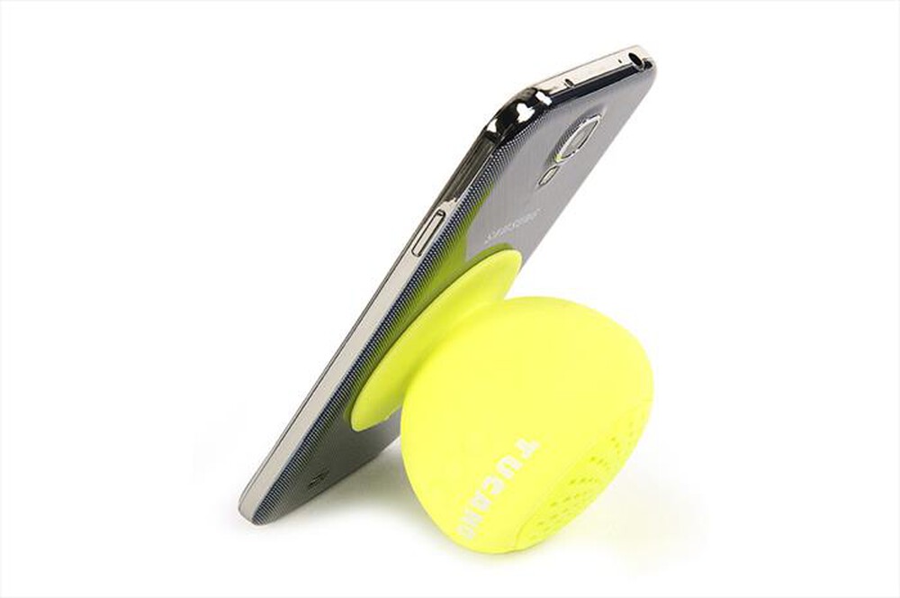 "TUCANO - SOUND - Fungo BT mini speaker bluetooth iPhone V-Verde acido"