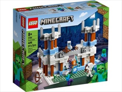 LEGO - MINECRAT IL CASTELELLO DI GHIACCIO - 21186-Multicolore