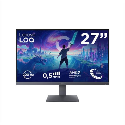 LENOVO - Monitor WLED FHD 27" LOQ 27-10-Black