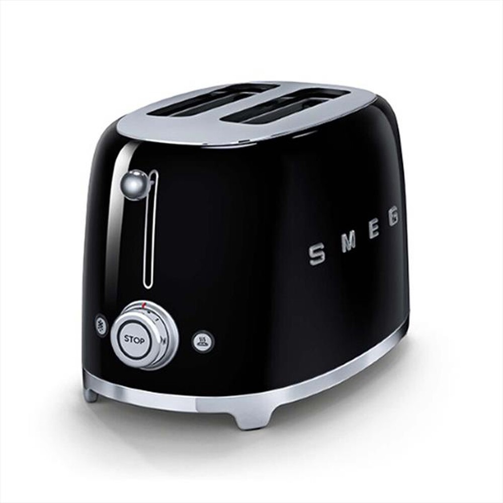 "SMEG - Tostapane 50's Style  2x2 fette – TSF01BLEU-nero"