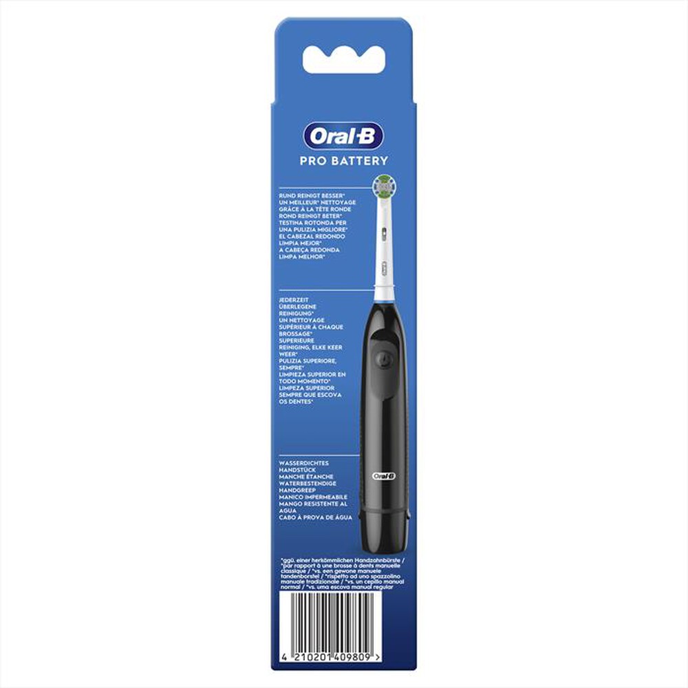 "ORAL-B - Spazzolino elettrico PW BATTERIA DB5-NERO"