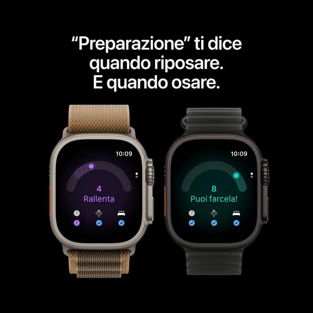 Immagine del prodotto APPLE - Watch Ultra 4 GPS + Cellular 49mm Titanio-Trail Loop Sabbia - S/M