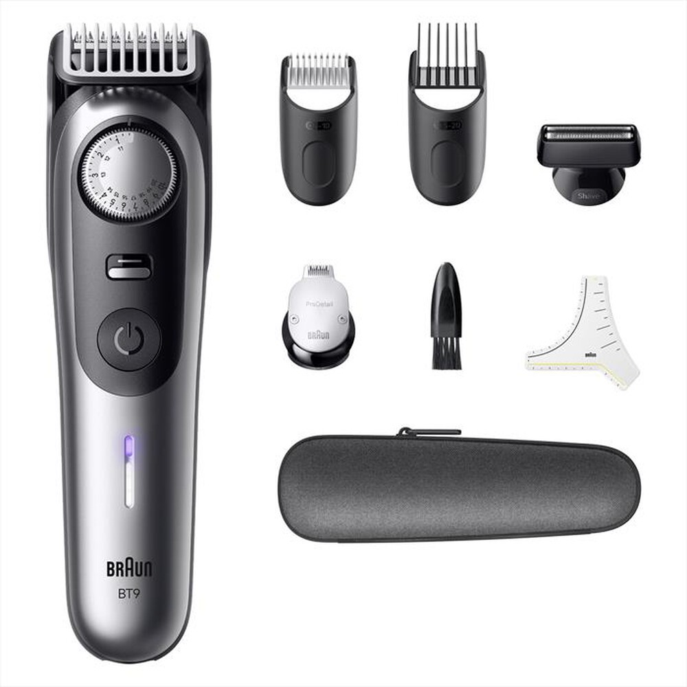 "BRAUN - Regolabarba BT 9520-CROMO"