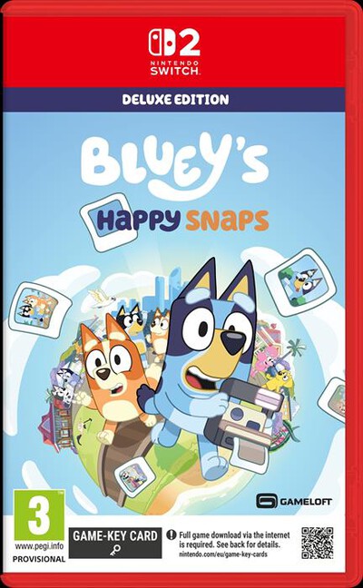 NAMCO - BLUEY'S HAPPY SNAPS DELUXE ED. NSW2
